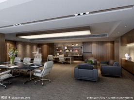 董事长办公室效果图
