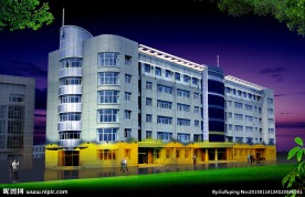 亮化 大庆 龙凤区 人大办公楼