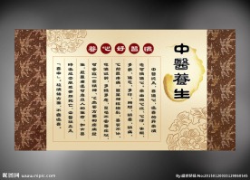 中医学展板设计