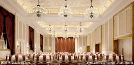 酒店宴会厅效果图