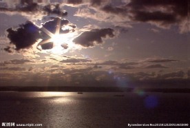 实拍日落影视素材12