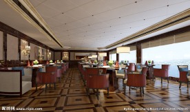 酒店餐厅效果图