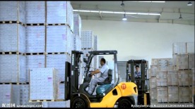 物流仓库运输储存实拍素材