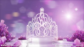 大气水晶皇冠视频素材
