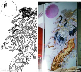 松鹤龄春 松树 鹤