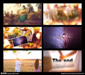 小清新视频模板