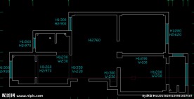 南都华府CAD户型图