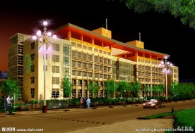 亮化办公楼灯光