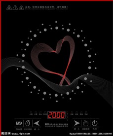 电磁炉面板 花纹 电磁炉款式