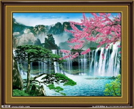 迎客松风景