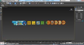 儿童墙面玩具含贴图