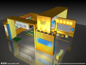 展览 展示模型 3D模型