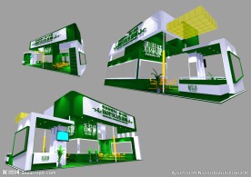 展览 展示模型 3D模型