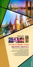 国外旅游展板