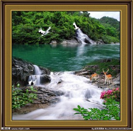 山水国画
