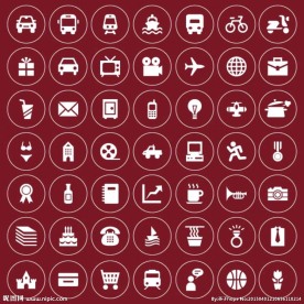 矢量图标设计 图标 各种图标