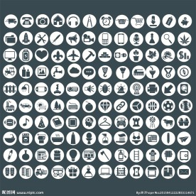 生活百科图标 矢量图标 图标