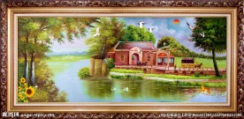风景山水油画
