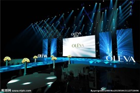 美容行业舞美设计