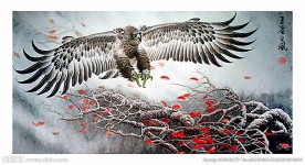 王者之风 雄鹰展翅