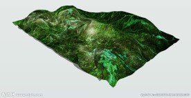 山势3D模型