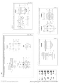 六角亭施工图纸