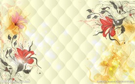 3D软包手绘壁画