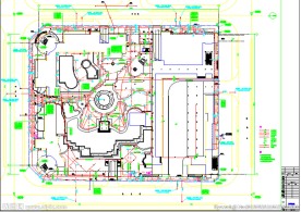 室外管线综合布置图