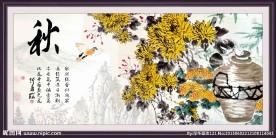 国画菊花