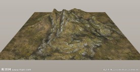山势3D模型