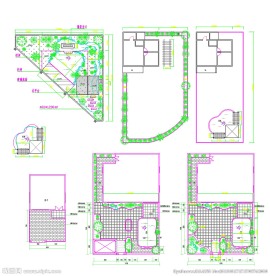 别墅建筑设计CAD图纸