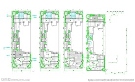 别墅建筑CAD图纸