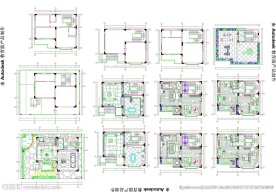 房子平面施工图纸