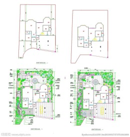 家居户型建筑设计CAD图纸