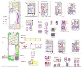 豪宅装饰CAD图纸