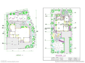 庄园建筑CAD图纸