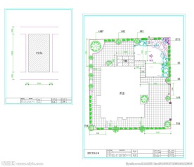 家居装饰CAD平面图纸