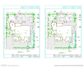 CAD私家园林建筑设计