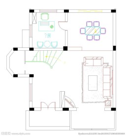 房子户型设计CAD图