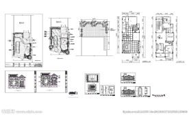 家居装饰施工图纸