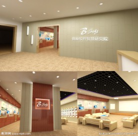 企业展厅设计效果图图片