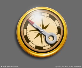 指南针图标设计