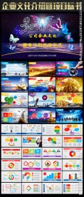 蝶变计划企业文化标书PPT