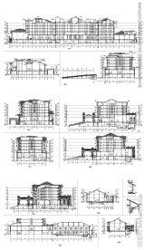 商业会所建筑图纸