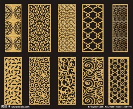 镂空雕花