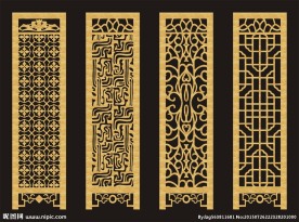 木雕隔断