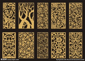 镂空雕花