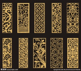 镂空雕花