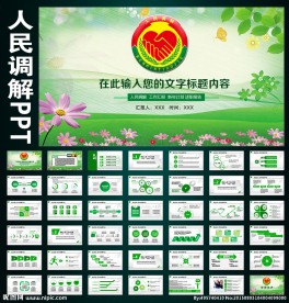 人民调解委员会政府工作PPT