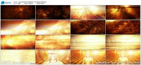 佛光普照千手观音佛祖LED背景